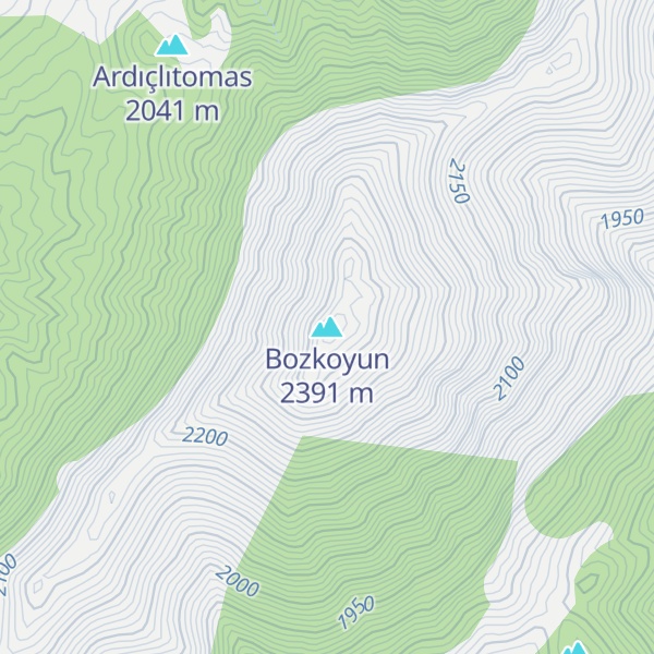 Map of Bozkoyun