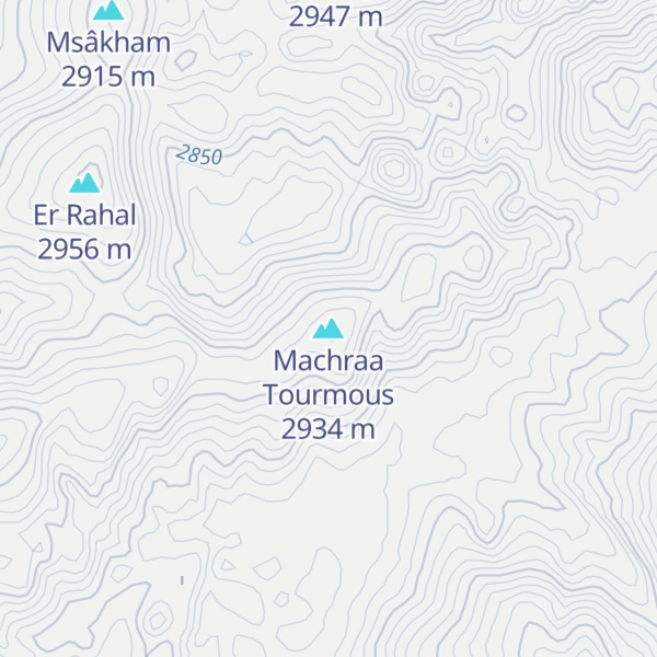 Map of Machraa Tourmous