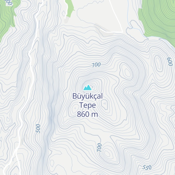 Map of Büyükçal Tepe