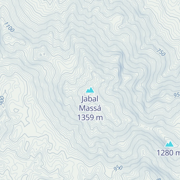 Map of Jabal Massá