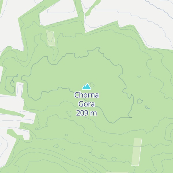 Map of Chorna Gora