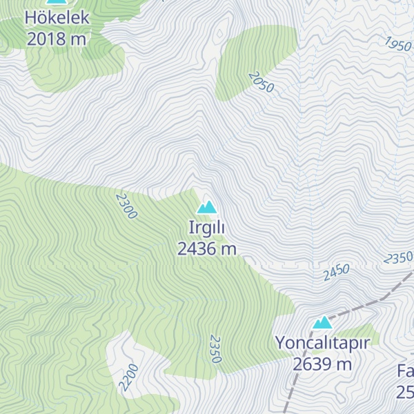 Map of Irgılı