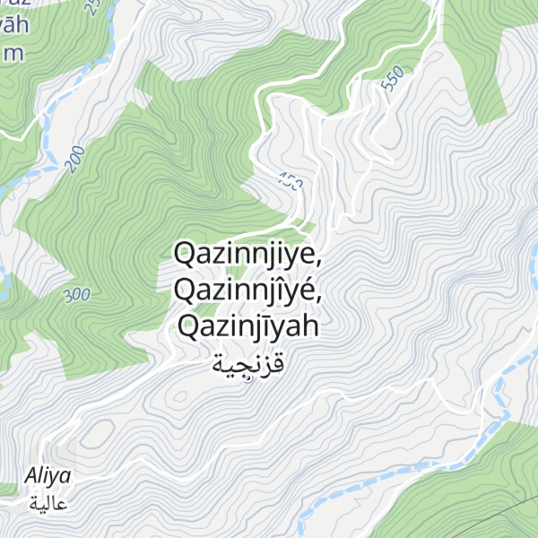 Map of Jabal Qurūjah