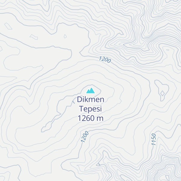 Map of Dikmen Tepesi