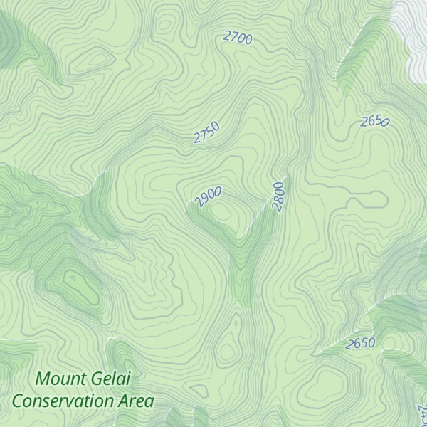 Map of Gelai