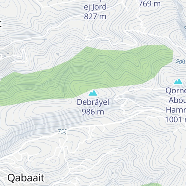 Map of Debrâyel