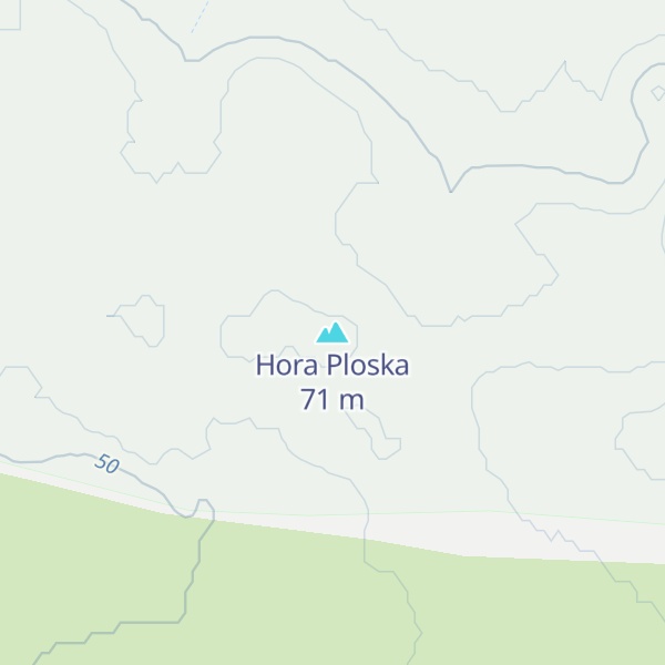 Map of Hora Ploska