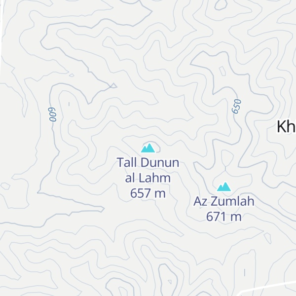 Map of Tall Dunun al Lahm