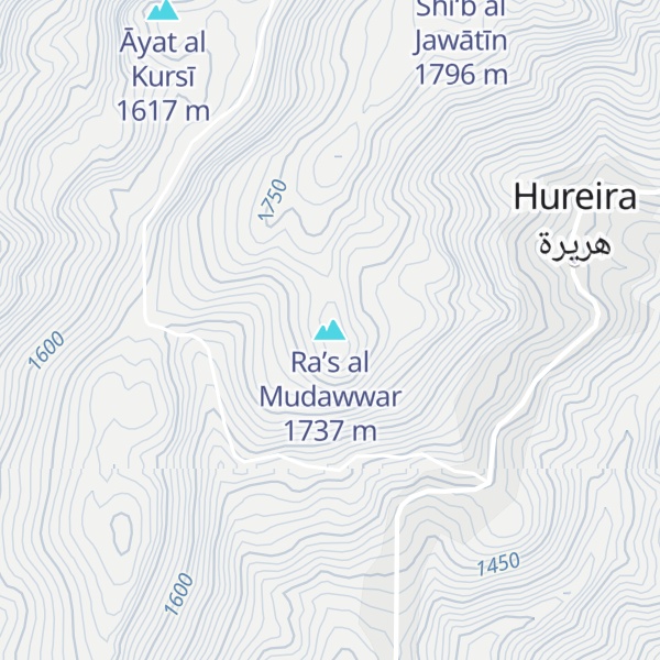 Map of Ra’s al Mudawwar