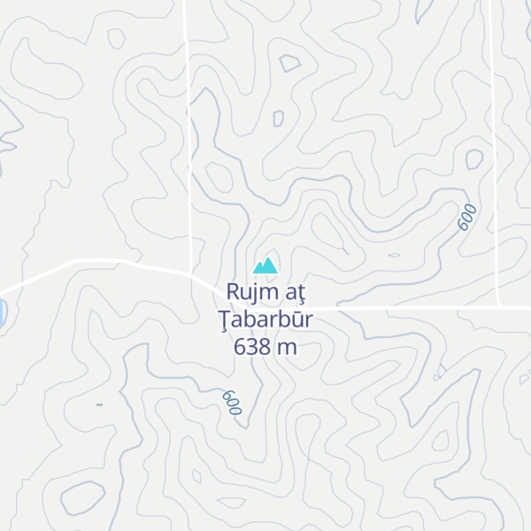 Map of Rujm aţ Ţabarbūr