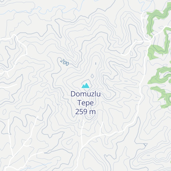 Map of Domuzlu Tepe