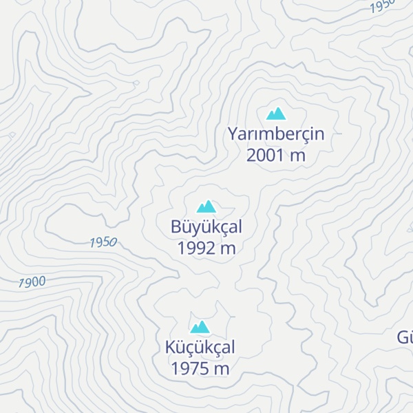 Map of Büyükçal