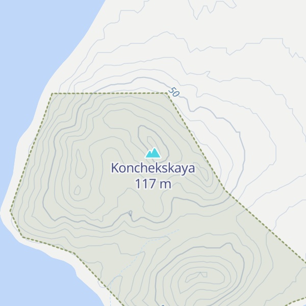 Map of Konchekskaya