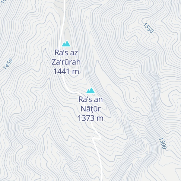 Map of Ra’s an Nāţūr