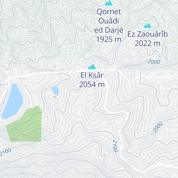 Map of El Qaïqab