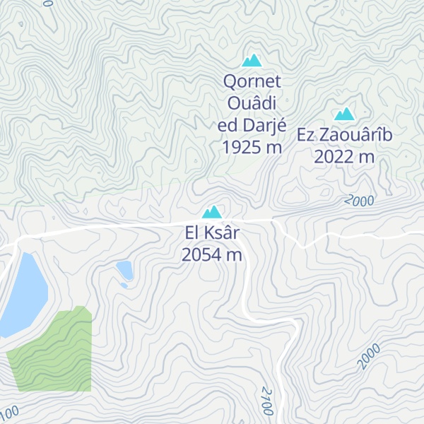 Map of El Ksâr