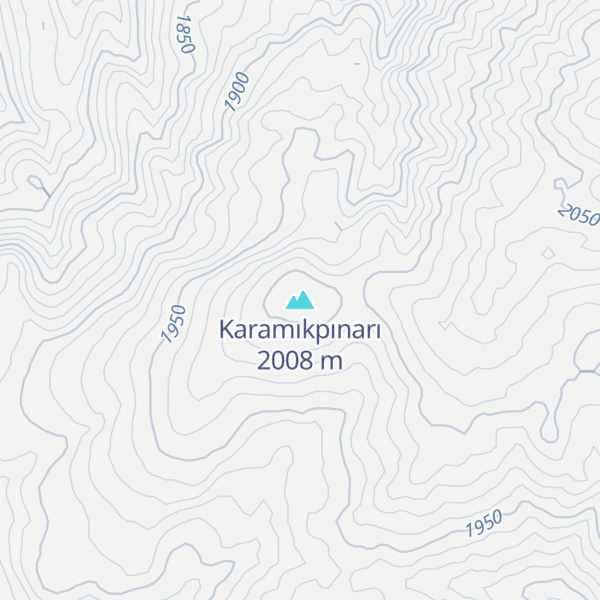 Map of Karamıkpınarı