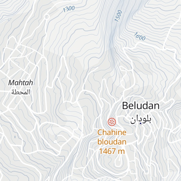 Map of معاك موسى - بلودان