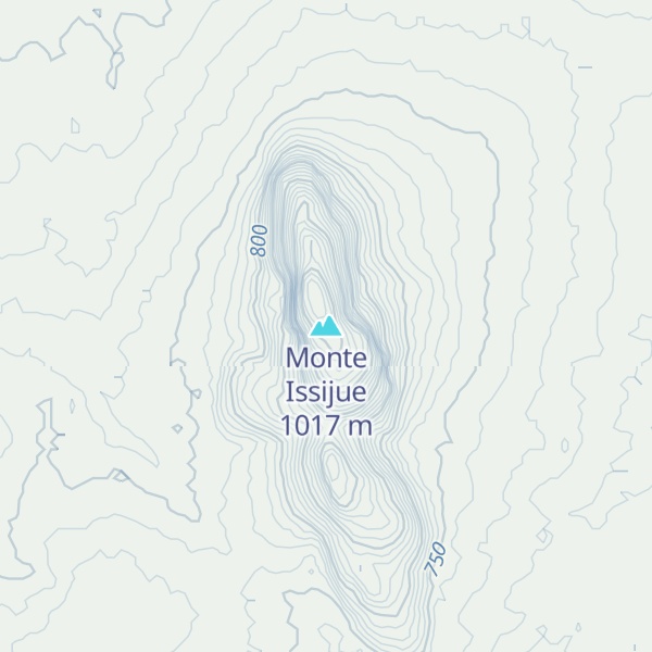Map of Monte Issijue