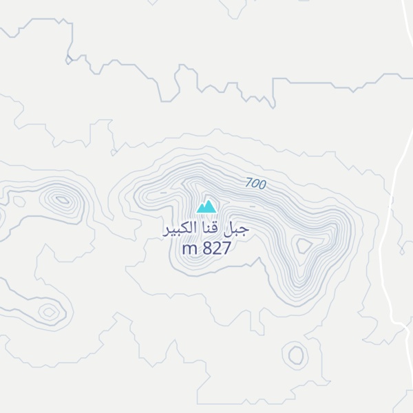 Map of جبل قنا الكبير