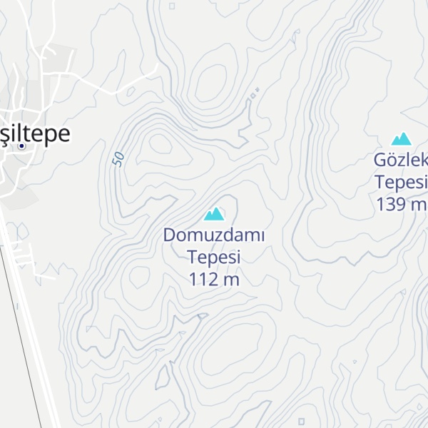 Map of Domuzdamı Tepesi