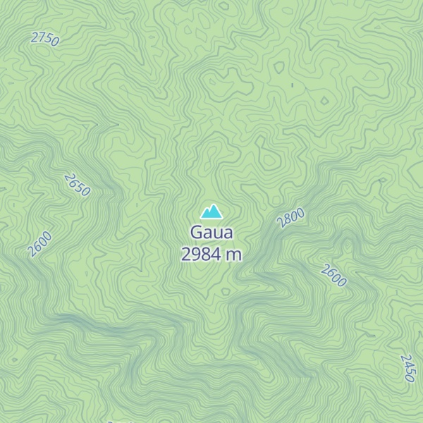 Map of Gaua