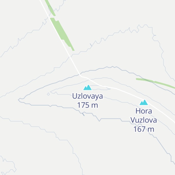 Map of Uzlovaya