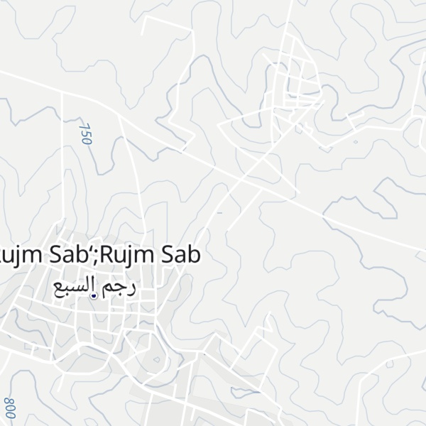 Map of Rujm Sab‘