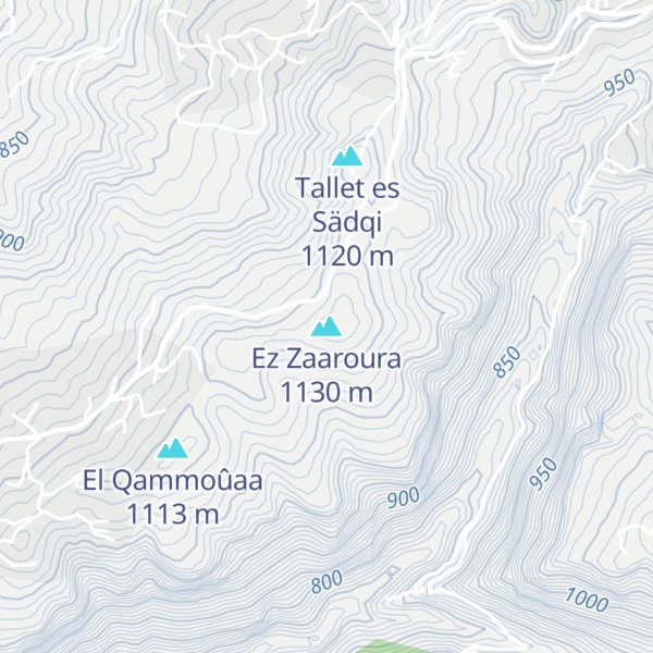 Map of Ez Zaaroura