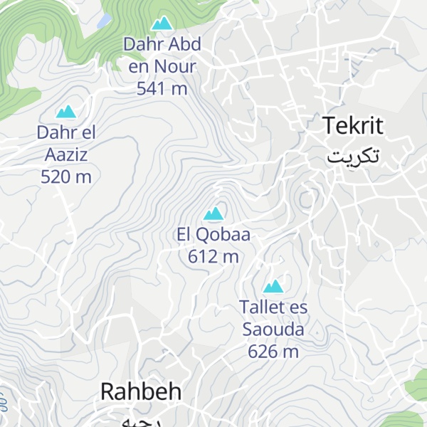 Map of El Qobaa