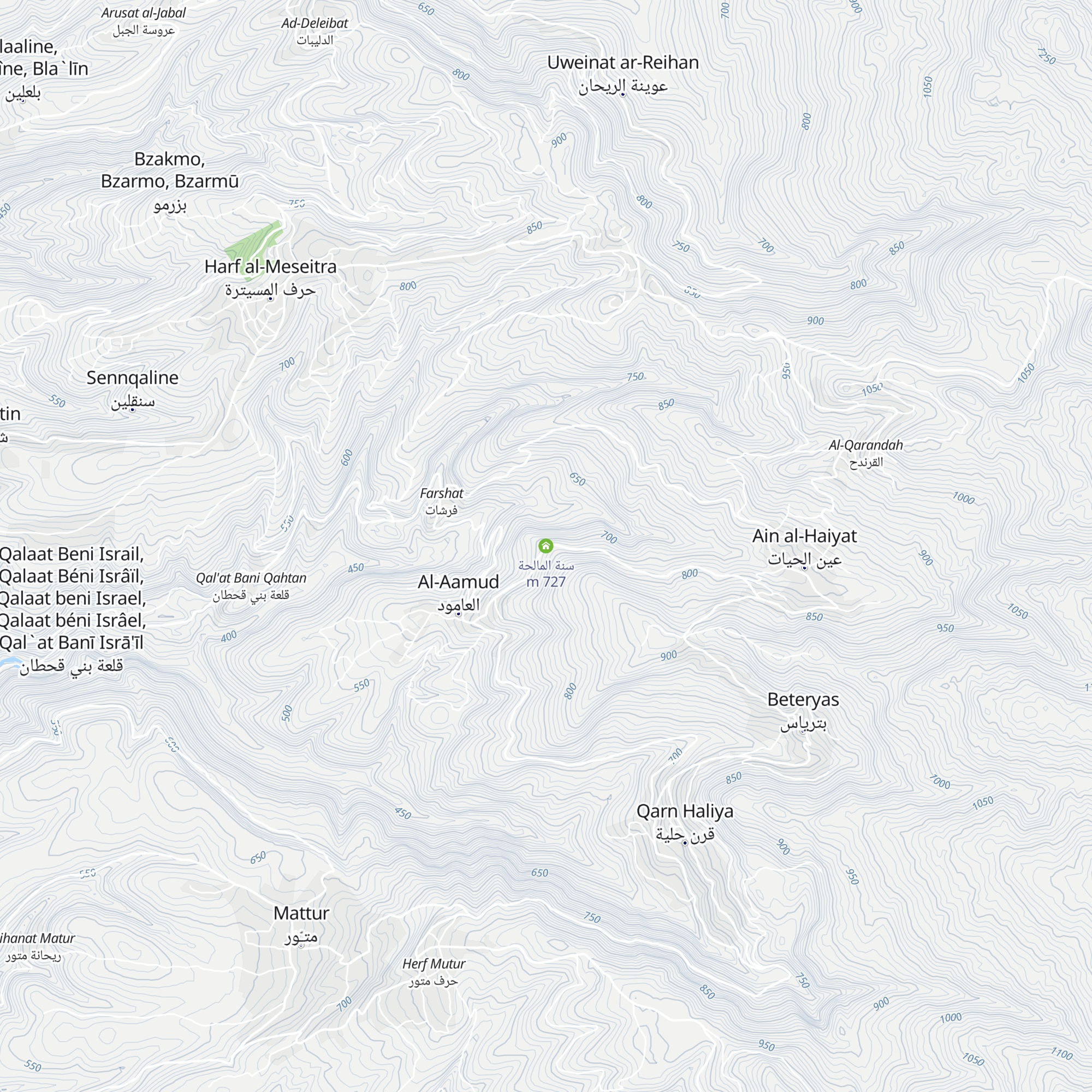 سنة المالحة map