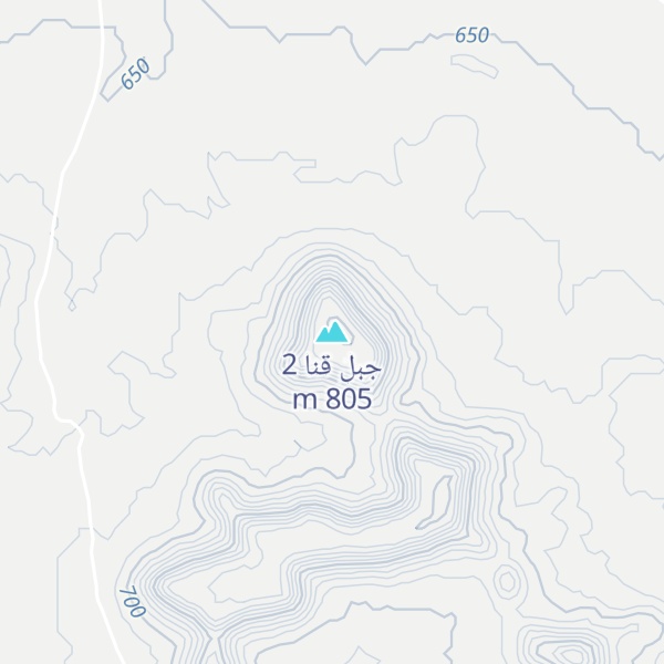 Map of جبل قنا 2