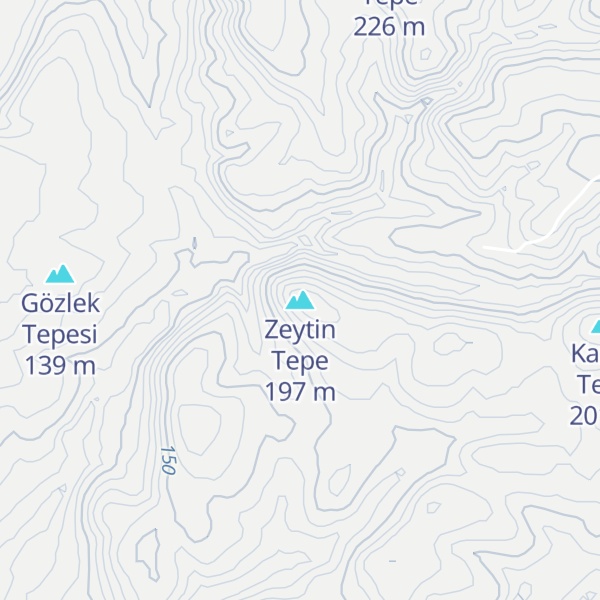 Map of Zeytin Tepe