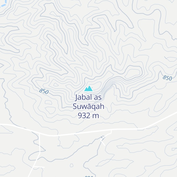 Map of Jabal as Suwāqah