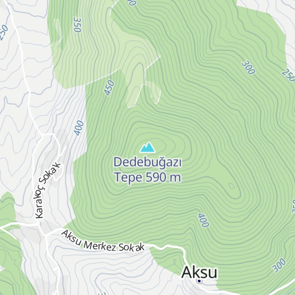 Map of Dedebuğazı Tepe