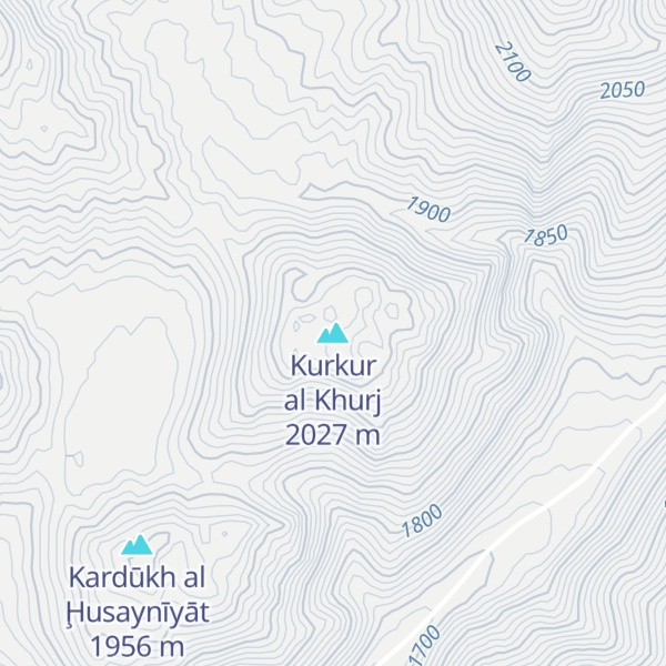 Map of Kurkur al Khurj