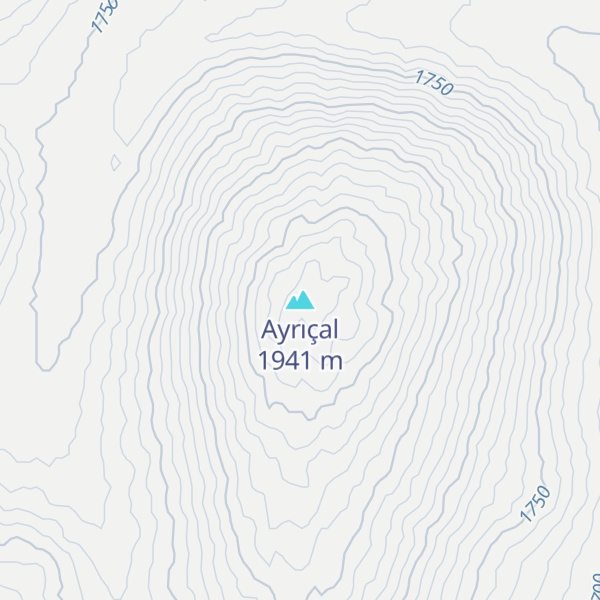 Map of Ayrıçal