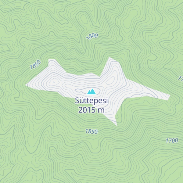 Map of Süttepesi