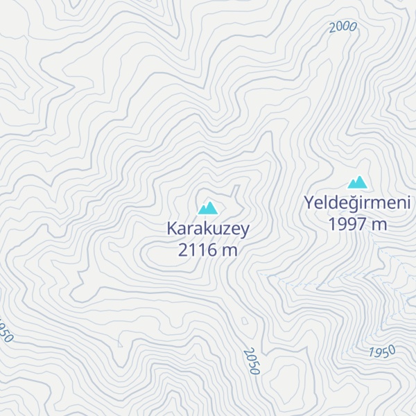 Map of Karakuzey