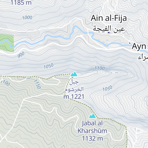 Map of جبل الخرشوم