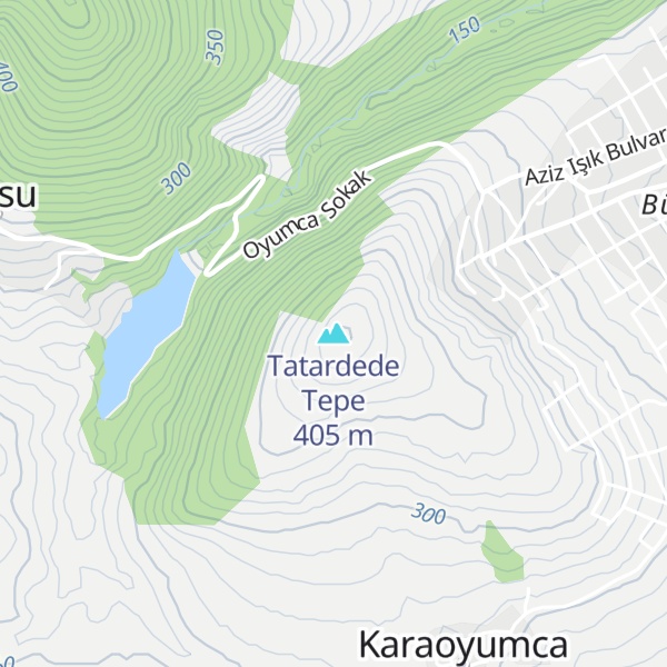 Map of Tatardede Tepe