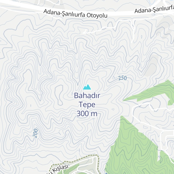 Map of Bahadır Tepe
