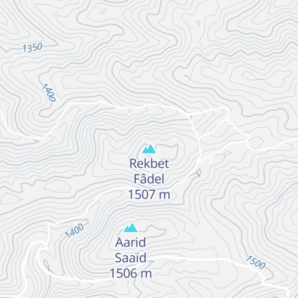Map of Rekbet Fâdel