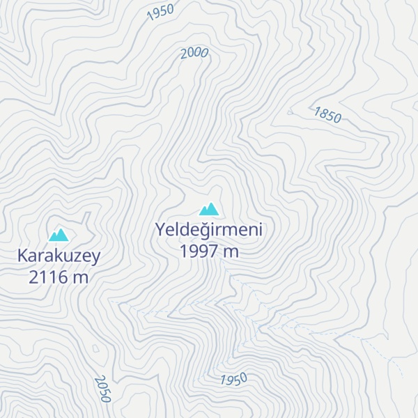 Map of Yeldeğirmeni