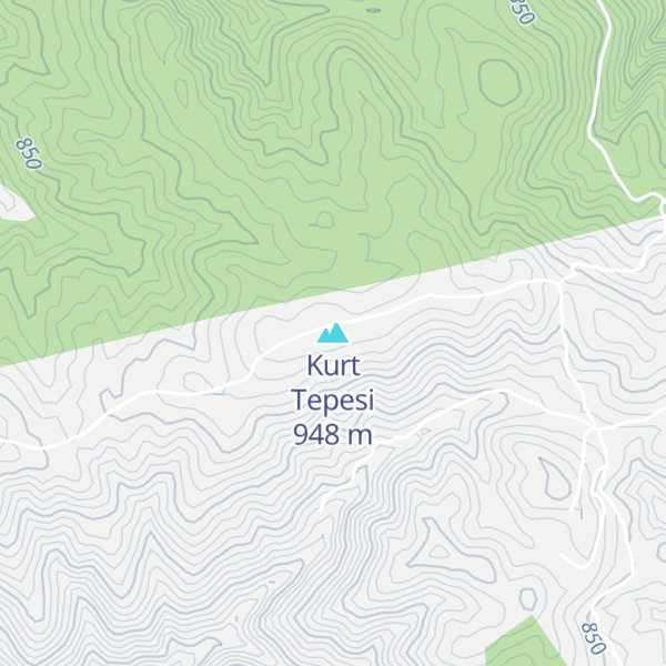 Map of Kurt Tepesi