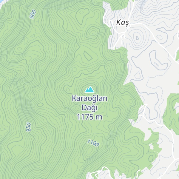 Map of Karaoğlan Dağı