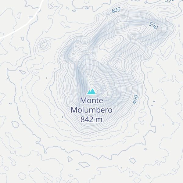 Map of Monte Molumbero