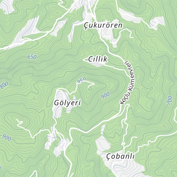 Map of Dede Tepe
