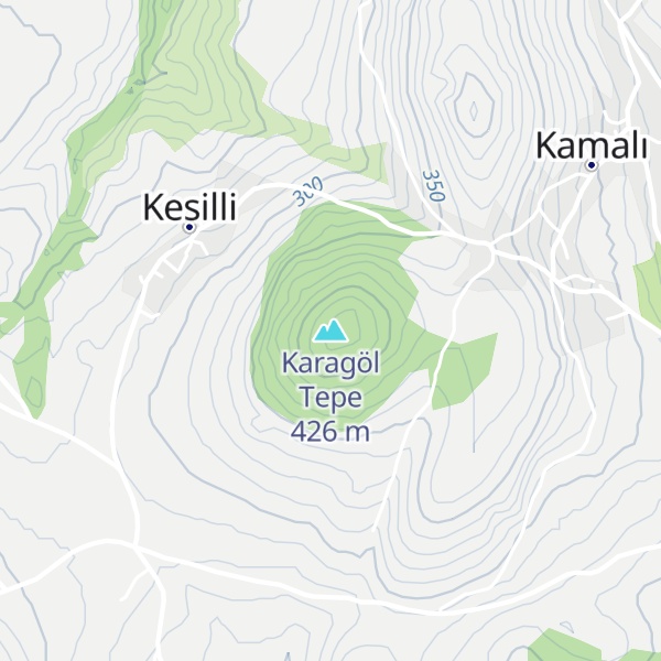 Map of Karagöl Tepe