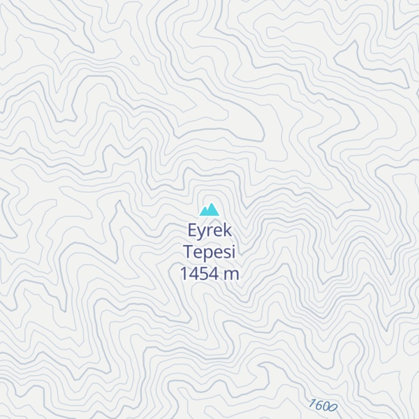 Map of Eyrek Tepesi